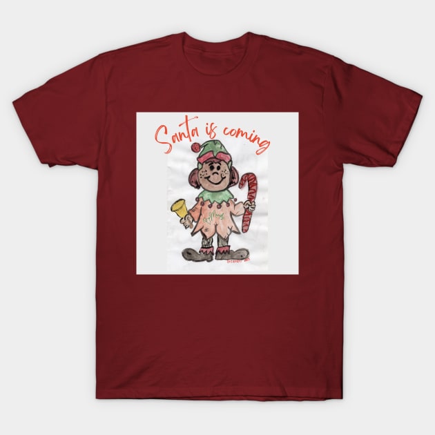 Santa's little helper T-Shirt by FilMate